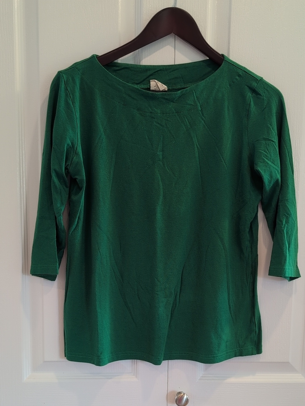 Buttercream Clothing Bright Green Boat neck Top